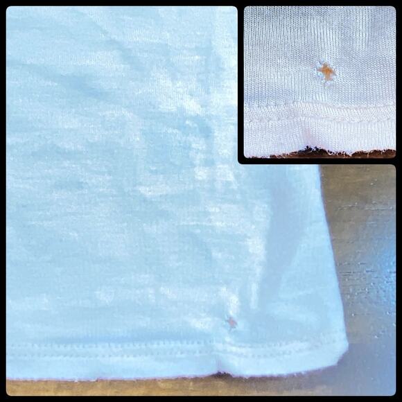 Target Plus Size Split Back Multicolor Knit Tank Top in Shades of Peach & Cream - Picture 6 of 12